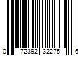 Barcode Image for UPC code 072392322756