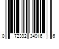 Barcode Image for UPC code 072392349166