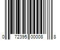 Barcode Image for UPC code 072395000088. Product Name: 