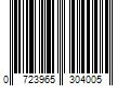 Barcode Image for UPC code 0723965304005