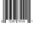 Barcode Image for UPC code 072397751001