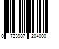 Barcode Image for UPC code 0723987204000