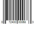 Barcode Image for UPC code 072400000683