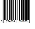 Barcode Image for UPC code 0724004601925