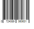 Barcode Image for UPC code 0724089060631