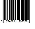 Barcode Image for UPC code 0724089202758