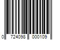 Barcode Image for UPC code 0724098000109. Product Name: 