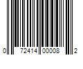 Barcode Image for UPC code 072414000082