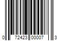 Barcode Image for UPC code 072423000073