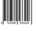 Barcode Image for UPC code 0724349533226