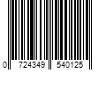 Barcode Image for UPC code 0724349540125