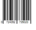 Barcode Image for UPC code 0724352735020