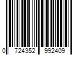 Barcode Image for UPC code 0724352992409