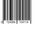 Barcode Image for UPC code 0724354104114