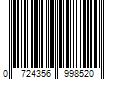 Barcode Image for UPC code 0724356998520