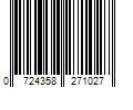 Barcode Image for UPC code 0724358271027