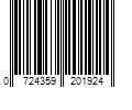 Barcode Image for UPC code 0724359201924