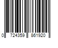 Barcode Image for UPC code 0724359861920