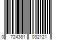 Barcode Image for UPC code 0724381032121