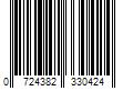 Barcode Image for UPC code 0724382330424