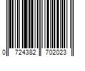 Barcode Image for UPC code 0724382702023