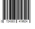 Barcode Image for UPC code 0724383419524