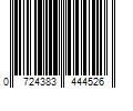 Barcode Image for UPC code 0724383444526