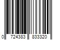 Barcode Image for UPC code 0724383833320