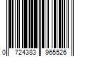 Barcode Image for UPC code 0724383965526