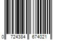 Barcode Image for UPC code 0724384674021