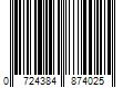 Barcode Image for UPC code 0724384874025