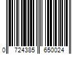 Barcode Image for UPC code 0724385650024