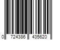 Barcode Image for UPC code 0724386435620