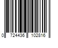 Barcode Image for UPC code 0724436102816