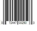 Barcode Image for UPC code 072447002503