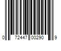 Barcode Image for UPC code 072447002909