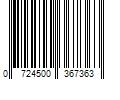 Barcode Image for UPC code 0724500367363