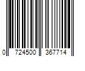 Barcode Image for UPC code 0724500367714