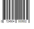 Barcode Image for UPC code 0724504000532