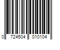 Barcode Image for UPC code 0724504010104