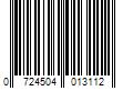 Barcode Image for UPC code 0724504013112