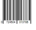 Barcode Image for UPC code 0724504013785