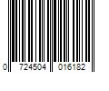 Barcode Image for UPC code 0724504016182