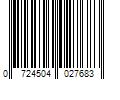 Barcode Image for UPC code 0724504027683