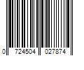 Barcode Image for UPC code 0724504027874