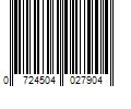 Barcode Image for UPC code 0724504027904