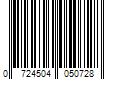 Barcode Image for UPC code 0724504050728