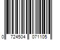 Barcode Image for UPC code 0724504071105