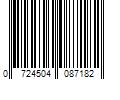 Barcode Image for UPC code 0724504087182