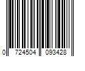 Barcode Image for UPC code 0724504093428